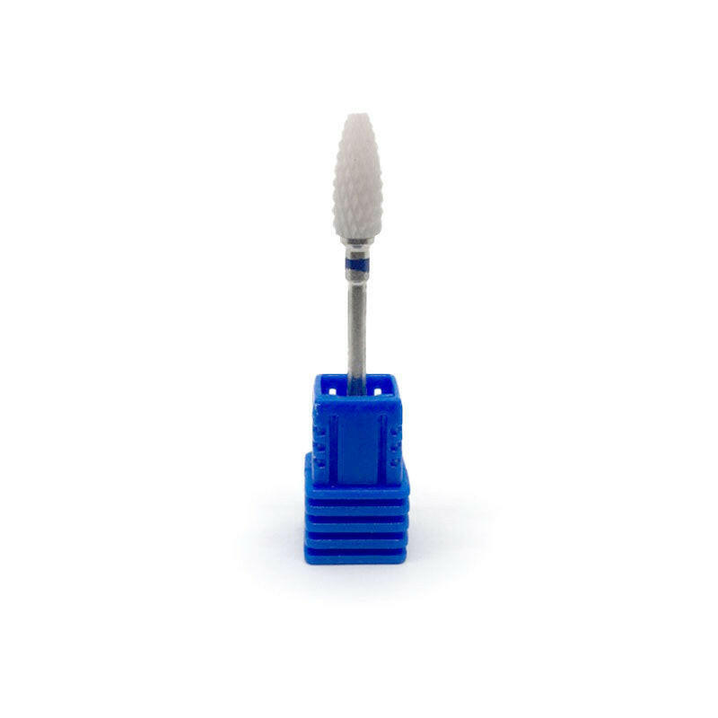 Premium ceramic nail drill bit - CYLINDER-0