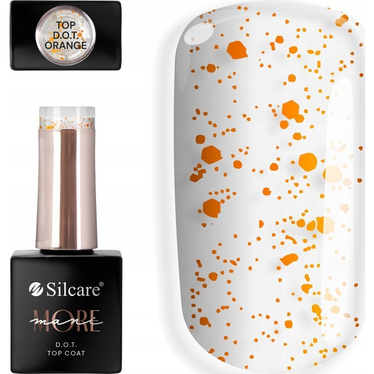 SILCARE_Mani More DOT top coat do paznokci Orange 10g (5902560557961)-0