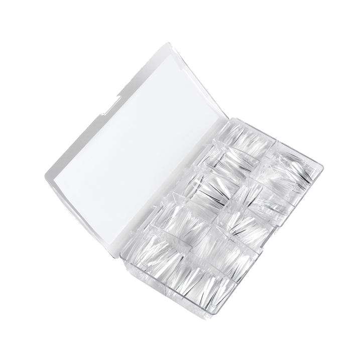SOFT GEL TIPS COFFIN LONG (500 PCS)  -HELLO™-1