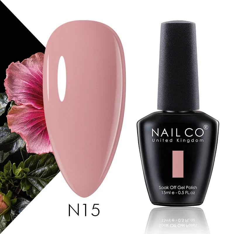 NAILCO 15ml UV Gel Top Coat and Base Coat Set-84