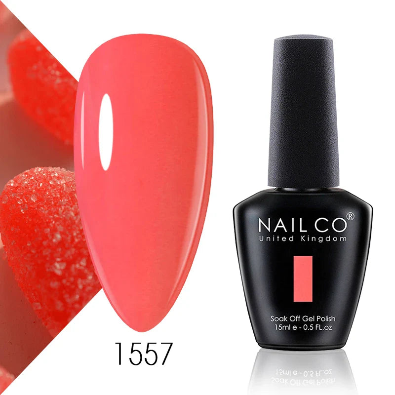 NAILCO 15ml UV Gel Top Coat and Base Coat Set-11