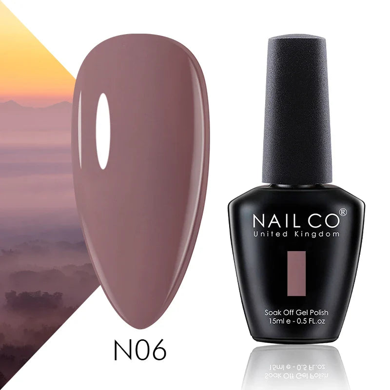 NAILCO 15ml UV Gel Top Coat and Base Coat Set-5