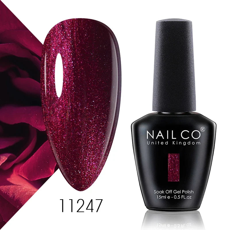 NAILCO 15ml UV Gel Top Coat and Base Coat Set-78