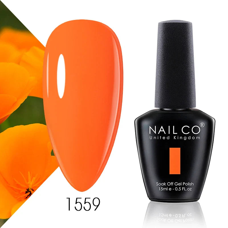NAILCO 15ml UV Gel Top Coat and Base Coat Set-41