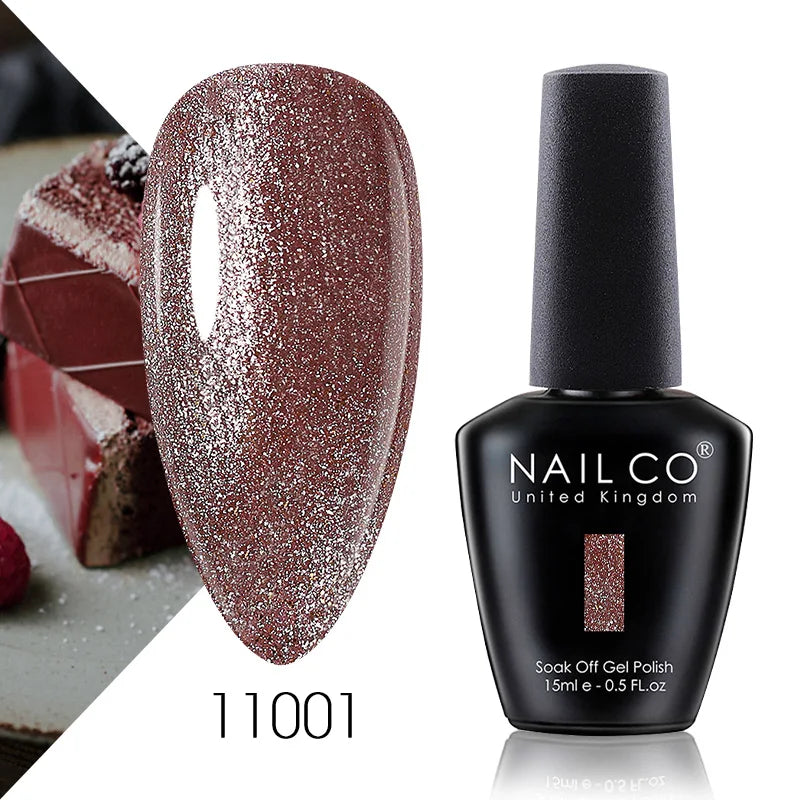 NAILCO 15ml UV Gel Top Coat and Base Coat Set-82