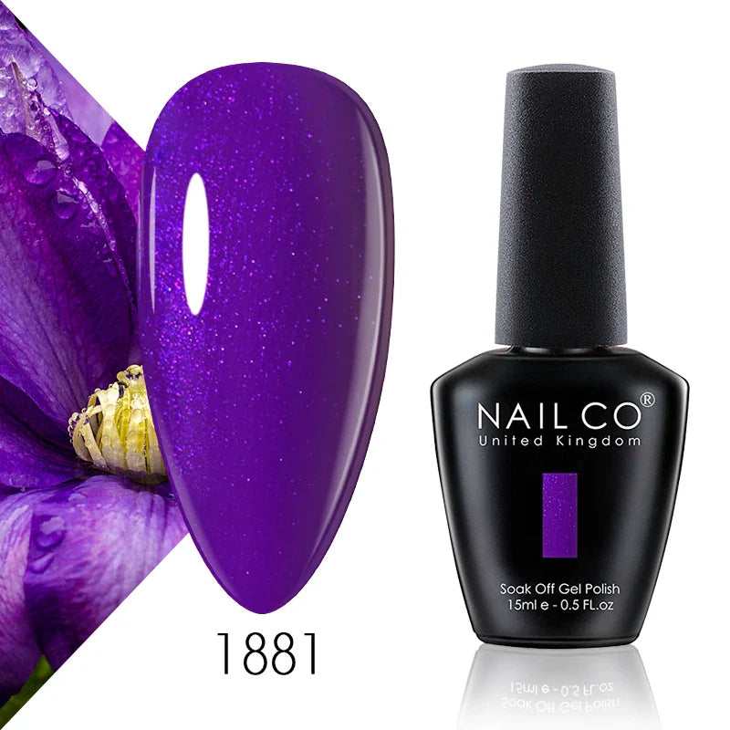 NAILCO 15ml UV Gel Top Coat and Base Coat Set-8