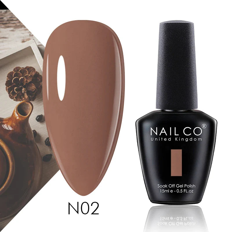 NAILCO 15ml UV Gel Top Coat and Base Coat Set-7