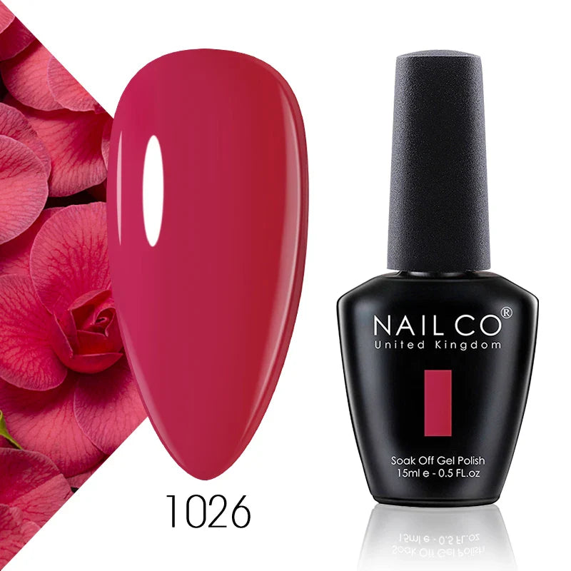 NAILCO 15ml UV Gel Top Coat and Base Coat Set-61