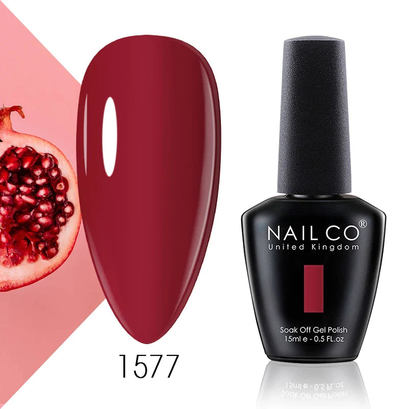 NAILCO 15ml UV Gel Top Coat and Base Coat Set-17
