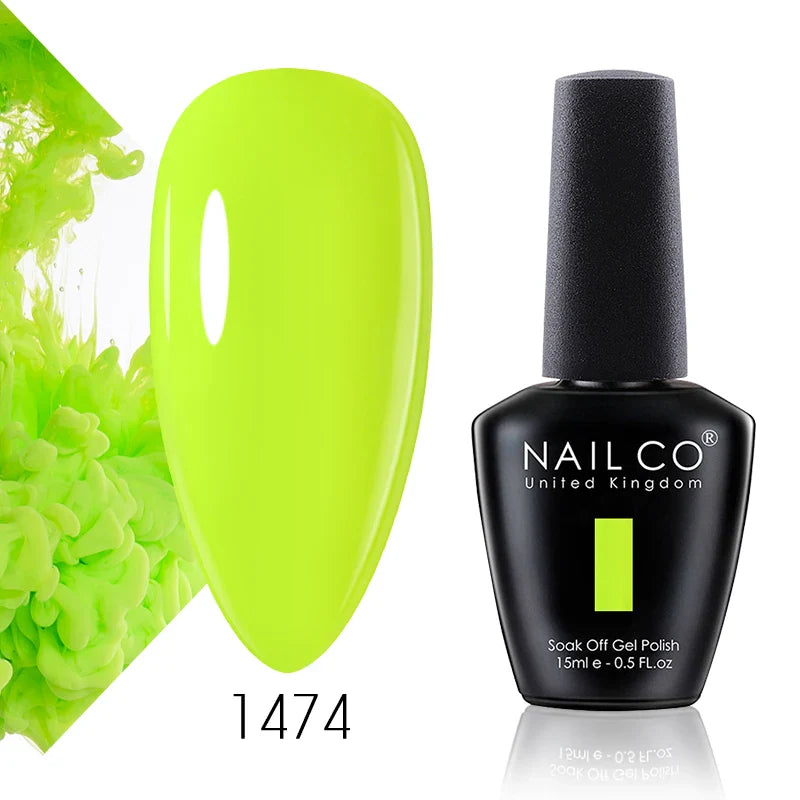 NAILCO 15ml UV Gel Top Coat and Base Coat Set-37