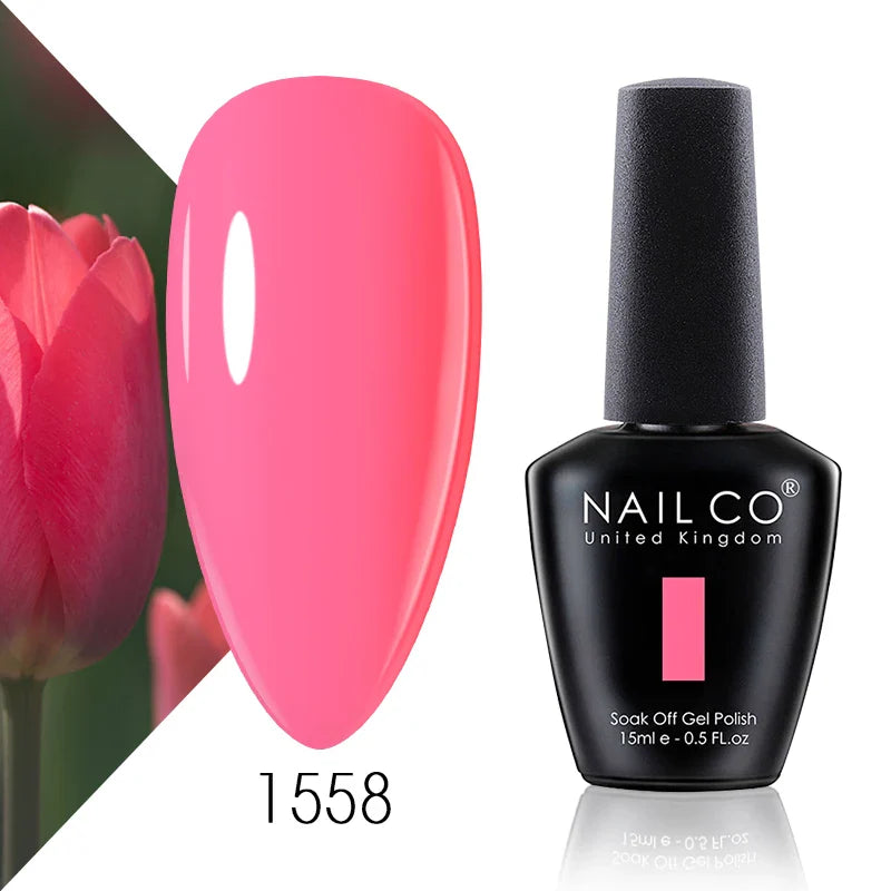 NAILCO 15ml UV Gel Top Coat and Base Coat Set-18