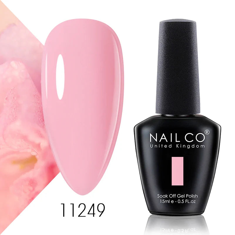 NAILCO 15ml UV Gel Top Coat and Base Coat Set-69