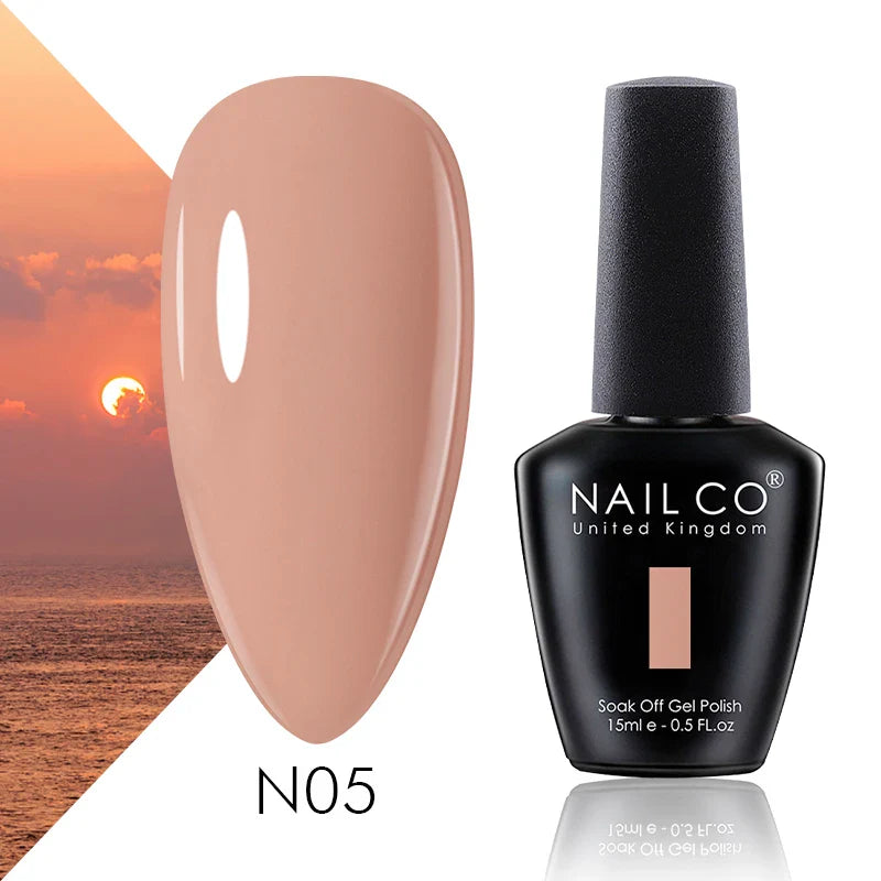 NAILCO 15ml UV Gel Top Coat and Base Coat Set-34