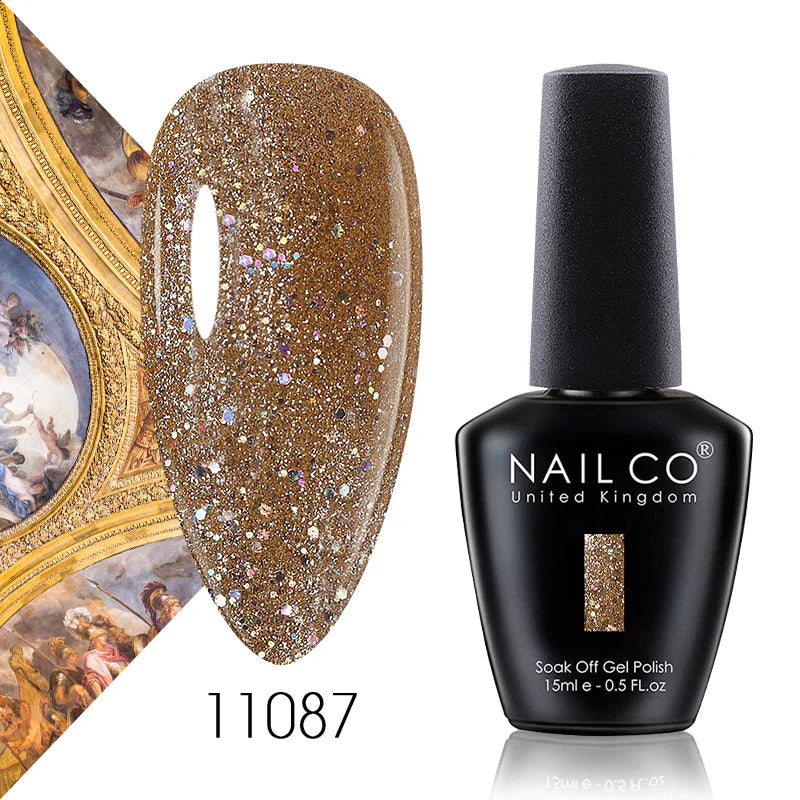 NAILCO 15ml UV Gel Top Coat and Base Coat Set-74