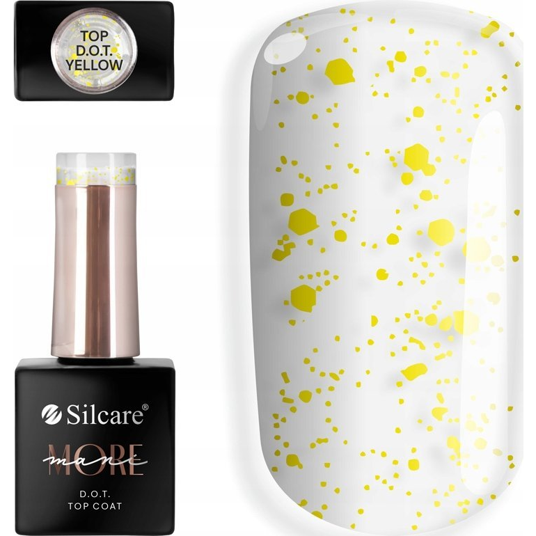 SILCARE_Mani More DOT top coat do paznokci Yellow 10g (5902560557954)-0
