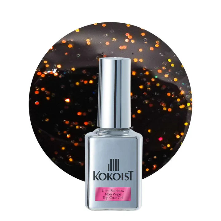 Kokoist - Ultra Rainbow Non Wipe Top Coat Gel, 15ml-1