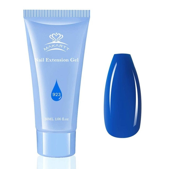 Poly Extension Nail Gel 50ML Acrylic Nail Enhancement Crystal Jelly Lacquer Builder Gel UV Hybrid gel Tip-8