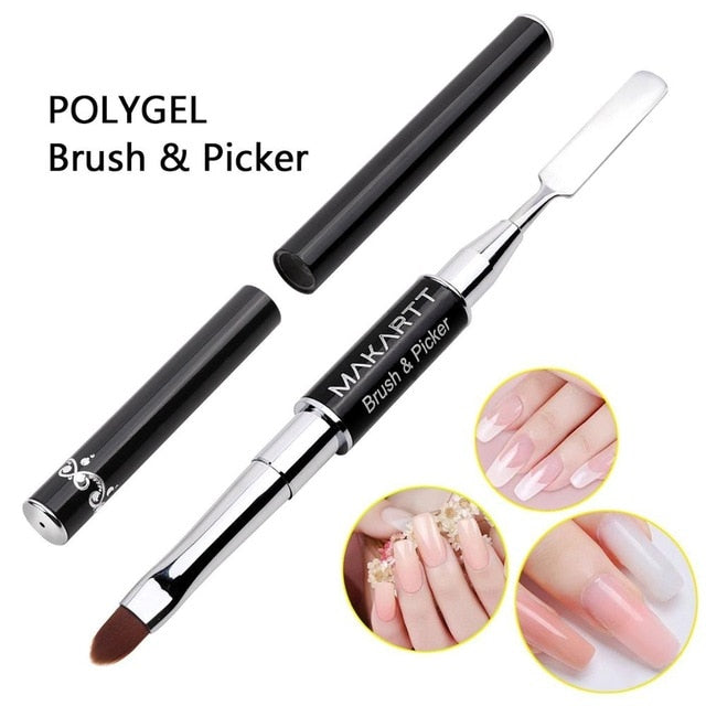Poly Extension Nail Gel 50ML Acrylic Nail Enhancement Crystal Jelly Lacquer Builder Gel UV Hybrid gel Tip-21